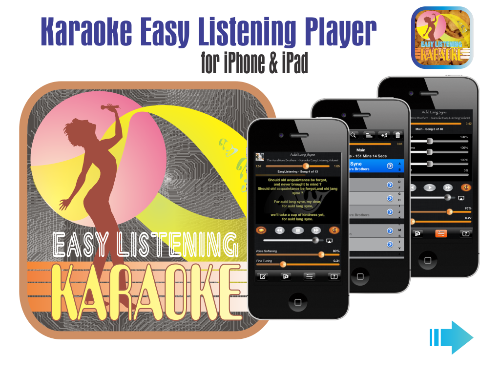 Karaoke Easy Listening Player App